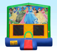 Disney Princess Green Bounce House