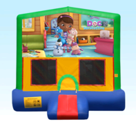 Doc McStuffins Green Bounce House