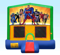 Justice League Green Bounce House Justice League Green Bounce House