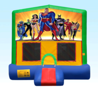 Justice League Green Bounce House