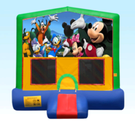 Mickey Mouse Green Bounce House